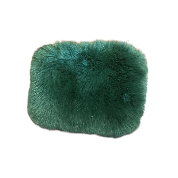 Zara Handbags - Zara fuzzy green  coin purse
